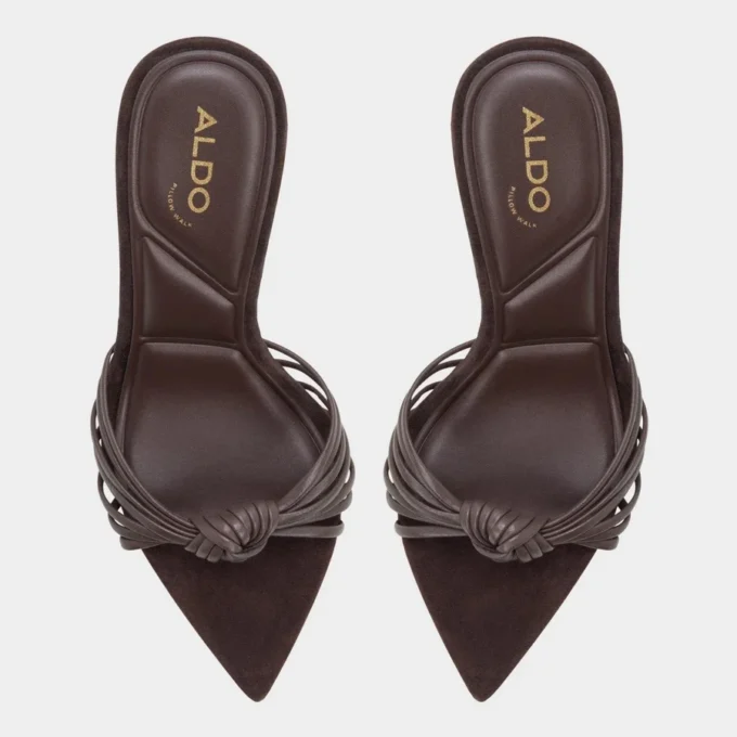 Mule cu toc Moralie, toc stiletto