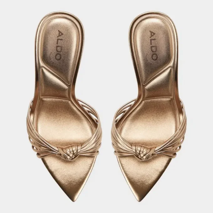 Mule cu toc Moralie, toc stiletto