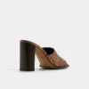 Mule cu toc Re-sophia, toc gros
