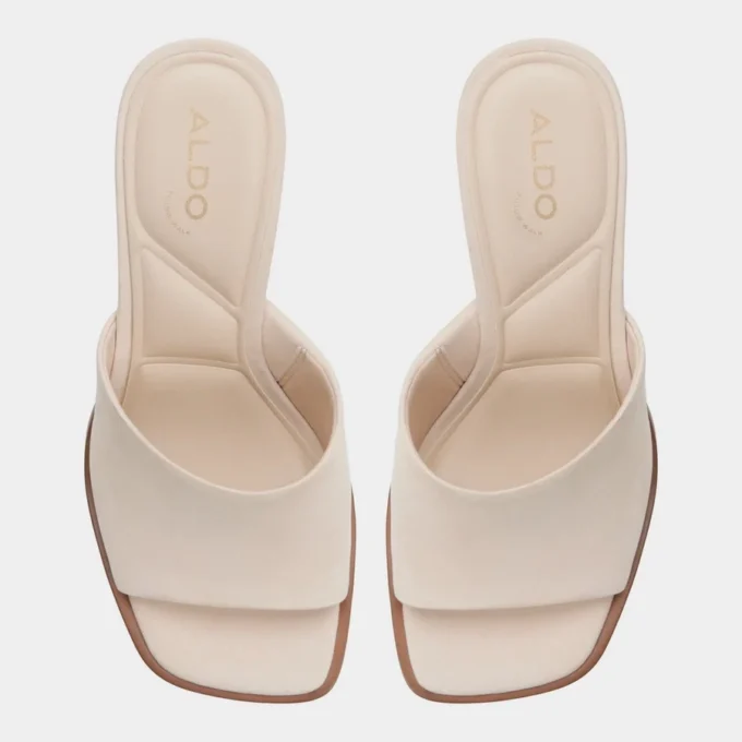 Mule cu toc Re-sophia, toc gros