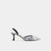 Nailah Slingback cu toc, toc mic Nailah Slingback cu toc, toc mic