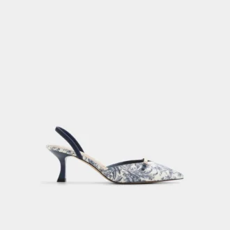 Nailah Slingback cu toc, toc mic