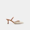 Nailah Slingback cu toc, toc mic