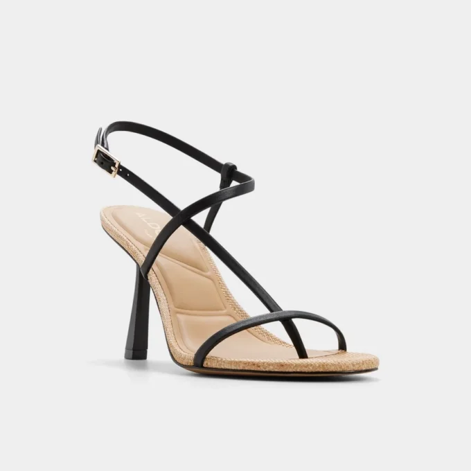Nallia Sandale cu curele, toc stiletto
