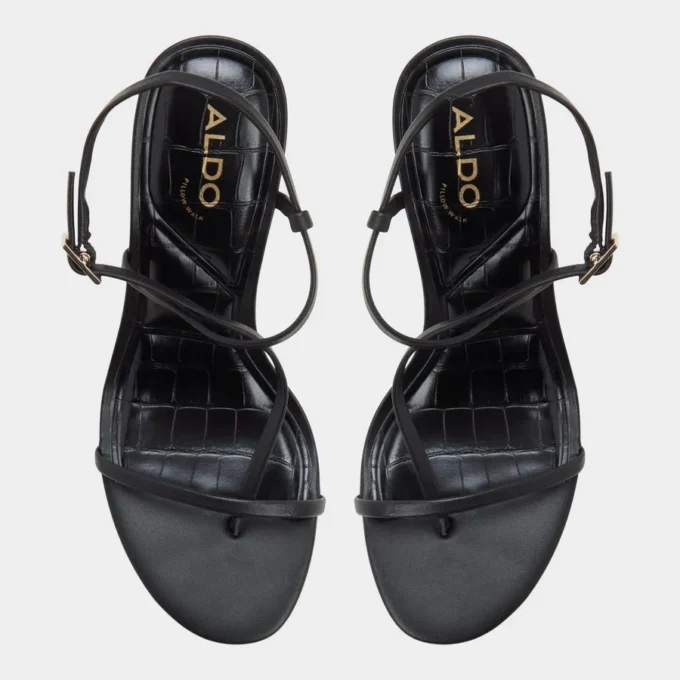 Nallia Sandale cu curele, toc stiletto