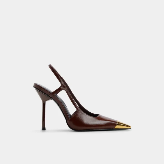 Pantofi cu toc înalt și baretă Feronia, toc stiletto