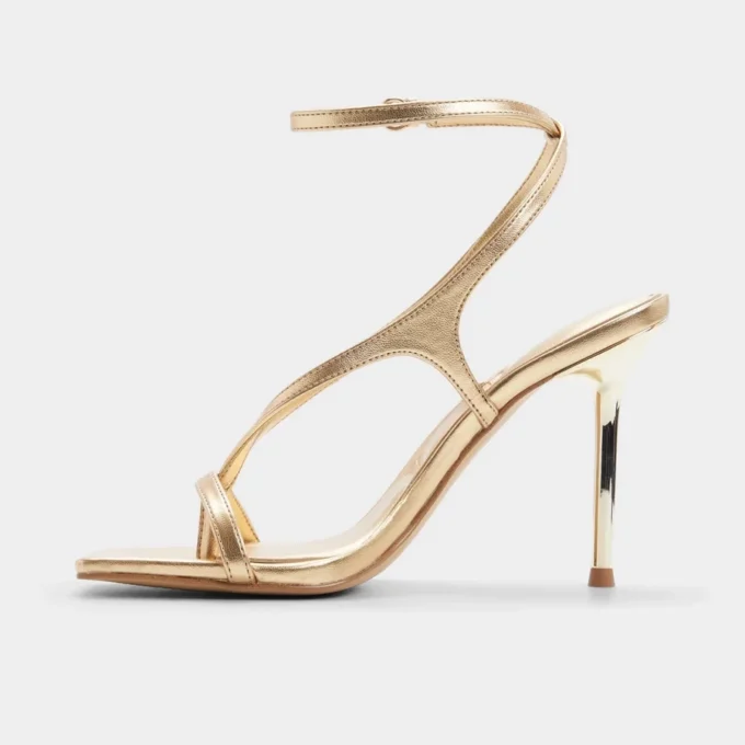 Sandală cu toc și curele Sparks, toc stiletto