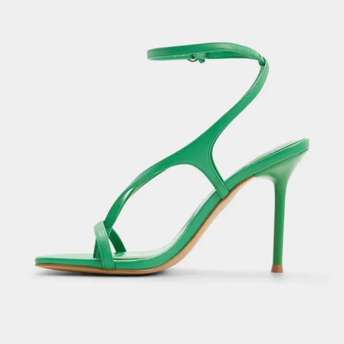 Sandală cu toc și curele Sparks, toc stiletto Sandală cu toc și curele Sparks, toc stiletto