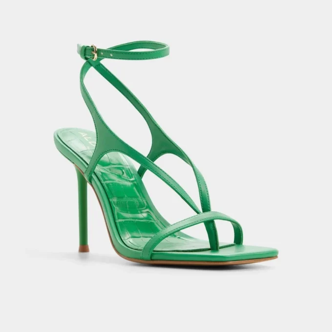 Sandală cu toc și curele Sparks, toc stiletto Sandală cu toc și curele Sparks, toc stiletto