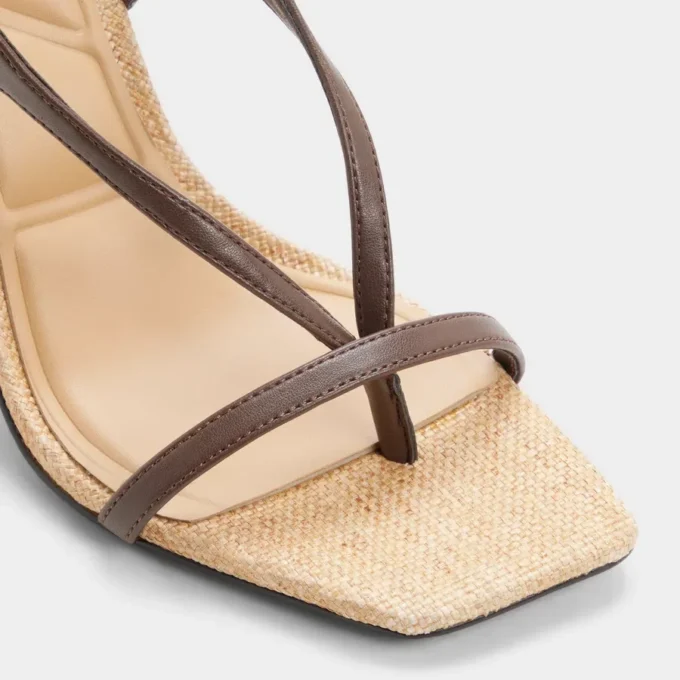 Sandală cu toc și curele Sparks, toc stiletto Sandală cu toc și curele Sparks, toc stiletto