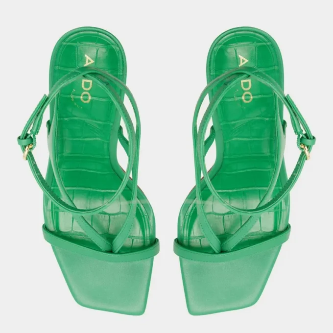 Sandală cu toc și curele Sparks, toc stiletto Sandală cu toc și curele Sparks, toc stiletto