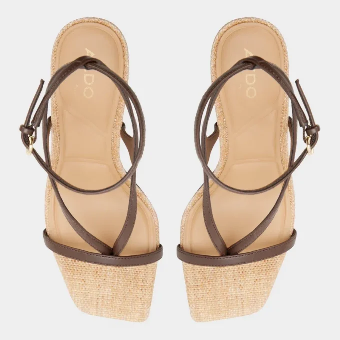 Sandală cu toc și curele Sparks, toc stiletto Sandală cu toc și curele Sparks, toc stiletto