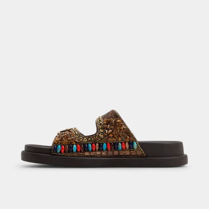 Sandale Bohochic cu talpă interioară, Sandale cu talpă interioară