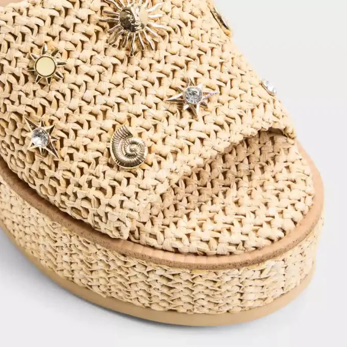 Sandale cu talpă înaltă Midsommar, toc înalt Sandale cu talpă înaltă Midsommar, toc înalt