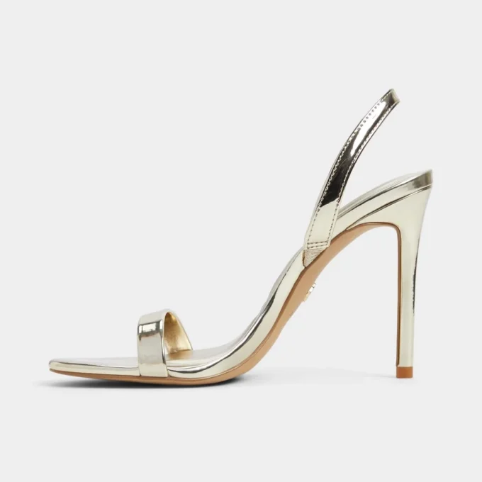 Sandale cu toc și baretă din spate Quinney, toc stiletto Sandale cu toc și baretă din spate Quinney, toc stiletto