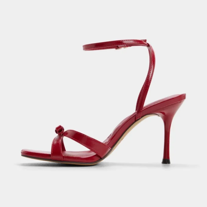 Sandale cu toc și curele Leesia, toc stiletto