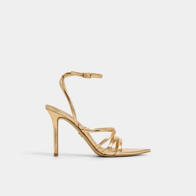 Sandale cu toc și curele Solania, toc stiletto Sandale cu toc și curele Solania, toc stiletto