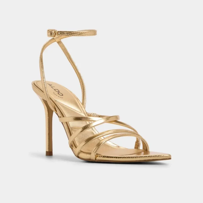 Sandale cu toc și curele Solania, toc stiletto Sandale cu toc și curele Solania, toc stiletto