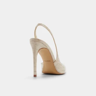 Toc cu baretă în spate, toc stiletto