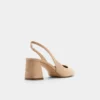 Uliana Slingback cu toc gros, Toc gros