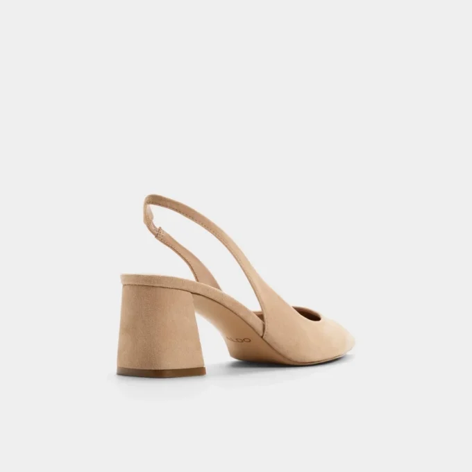 Uliana Slingback cu toc gros, Toc gros