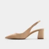 Uliana Slingback cu toc gros, Toc gros