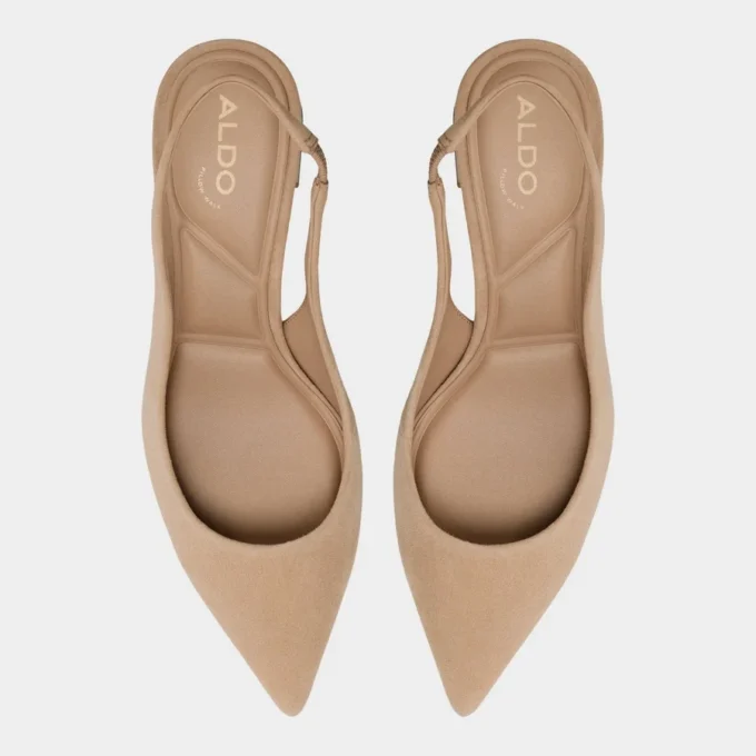 Uliana Slingback cu toc gros, Toc gros
